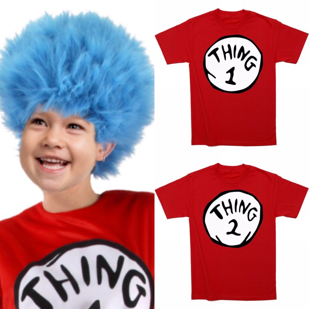 Thing 1 and Thing 2 Kits – ABC Costume Hire