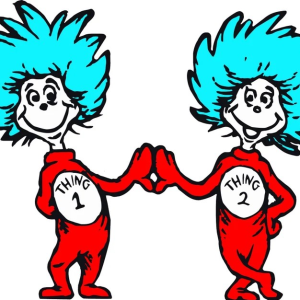 Thing 1 and Thing 2               Child 10-12
